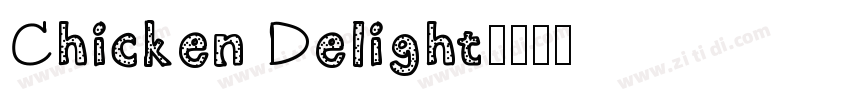 Chicken Delight字体转换